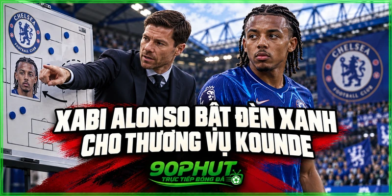 Xabi Alonso bật đèn xanh cho thương vụ Kounde