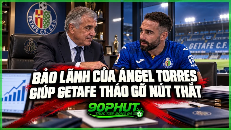 Bảo lãnh của Ángel Torres giúp Getafe tháo gỡ nút thắt