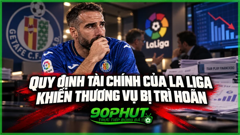 Quy định tài chính của La Liga khiến thương vụ bị trì hoãn