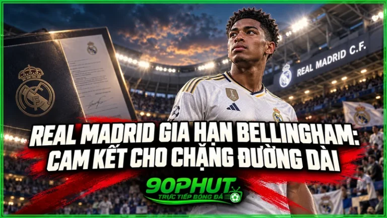 Real Madrid gia hạn Bellingham đến 2031, gửi gắm vai trò thủ lĩnh